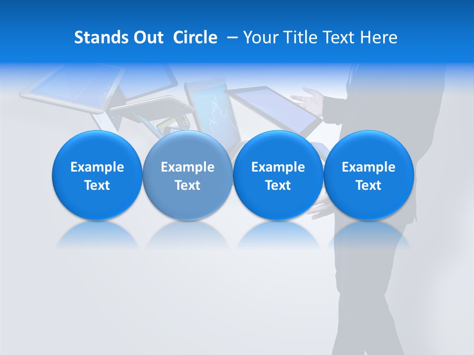 Tablet New Mail PowerPoint Template