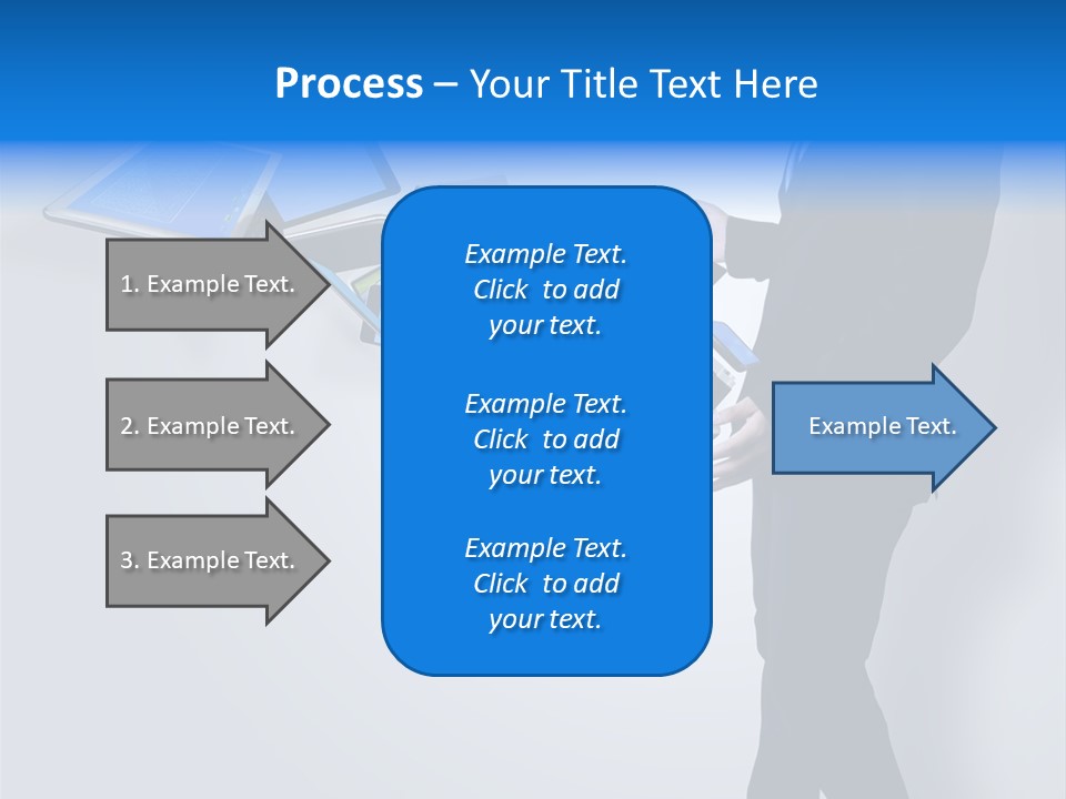 Tablet New Mail PowerPoint Template