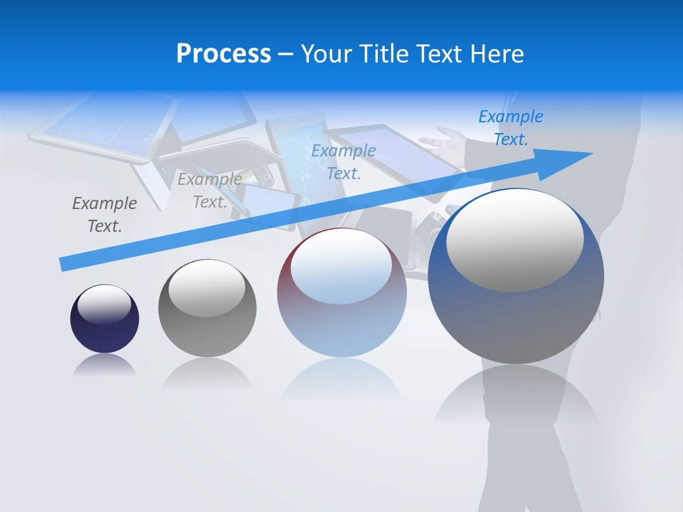 Tablet New Mail PowerPoint Template