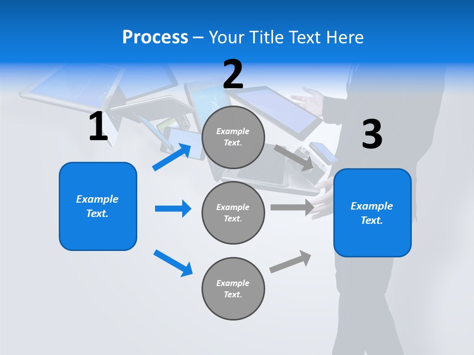 Tablet New Mail PowerPoint Template