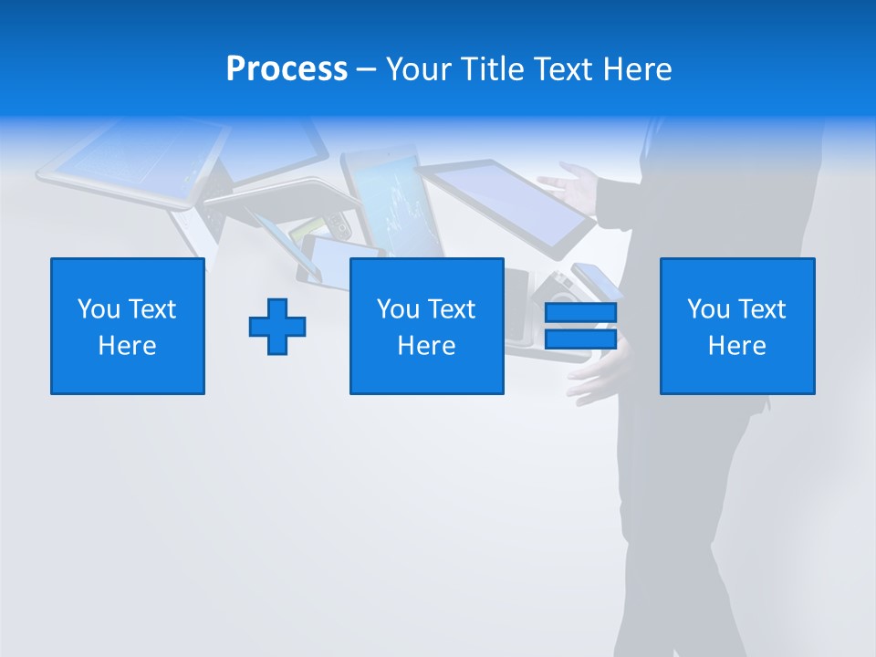 Tablet New Mail PowerPoint Template
