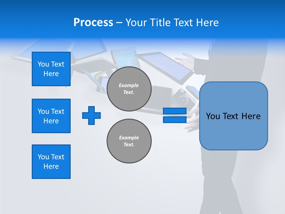 Tablet New Mail PowerPoint Template