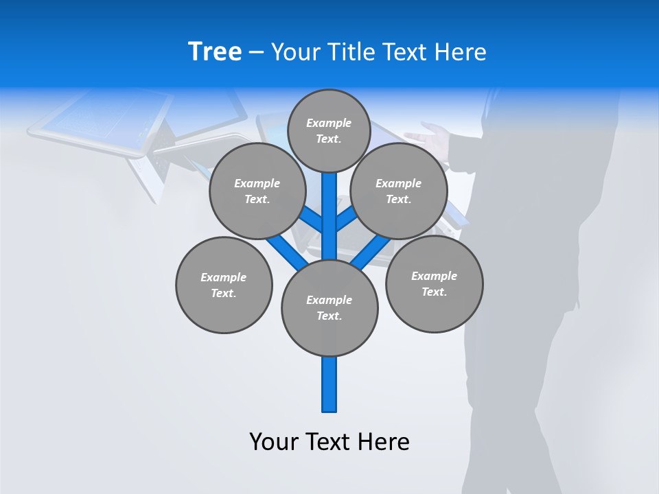 Tablet New Mail PowerPoint Template