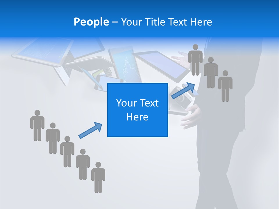 Tablet New Mail PowerPoint Template