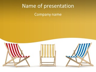 Resort Sun Sand PowerPoint Template