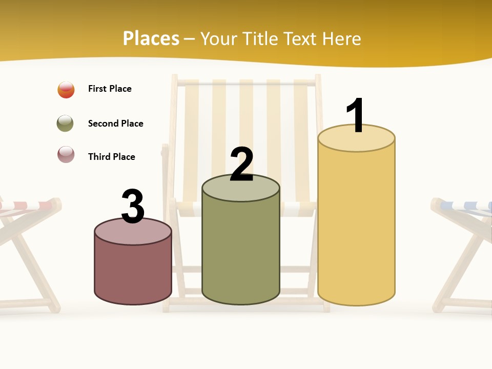 Resort Sun Sand PowerPoint Template