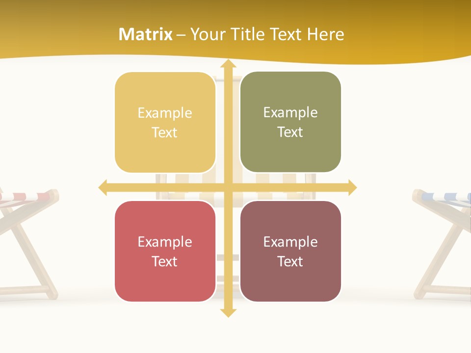 Resort Sun Sand PowerPoint Template