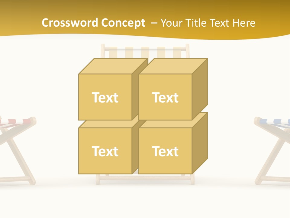 Resort Sun Sand PowerPoint Template