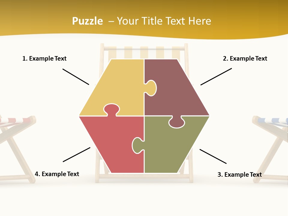 Resort Sun Sand PowerPoint Template