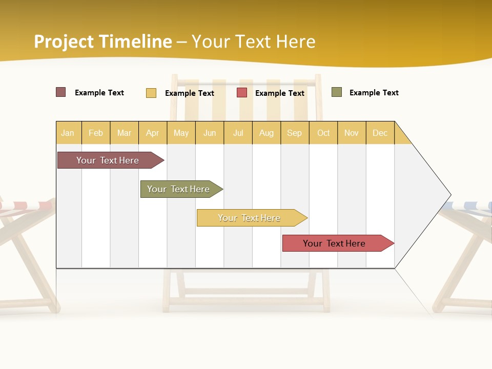 Resort Sun Sand PowerPoint Template