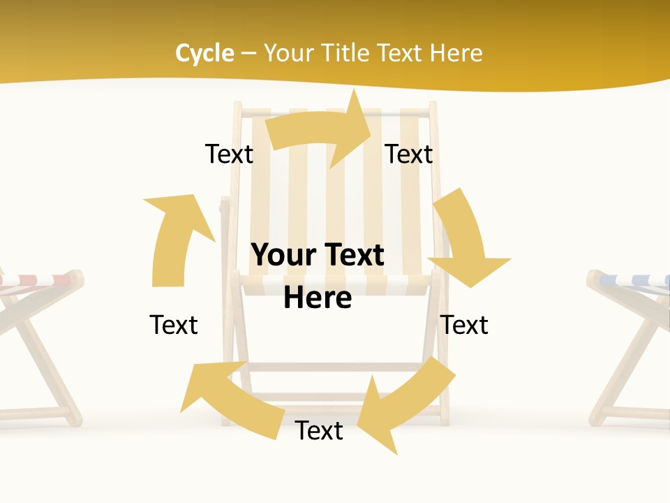 Resort Sun Sand PowerPoint Template