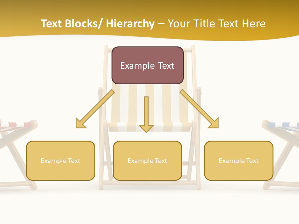 Resort Sun Sand PowerPoint Template