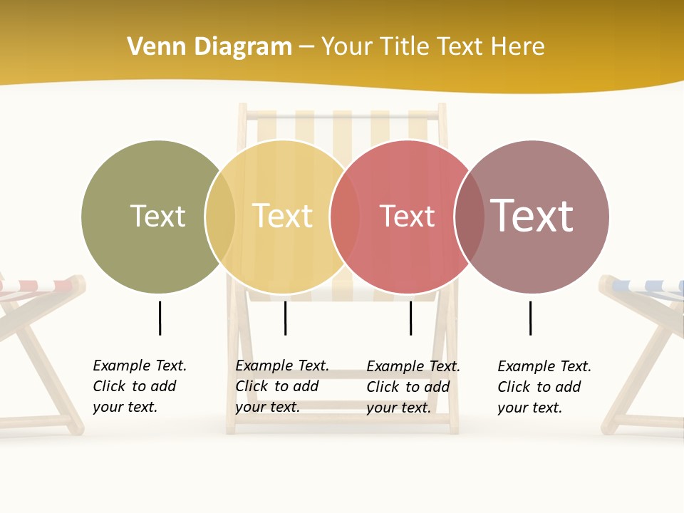 Resort Sun Sand PowerPoint Template