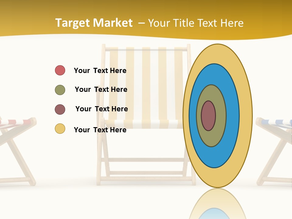 Resort Sun Sand PowerPoint Template