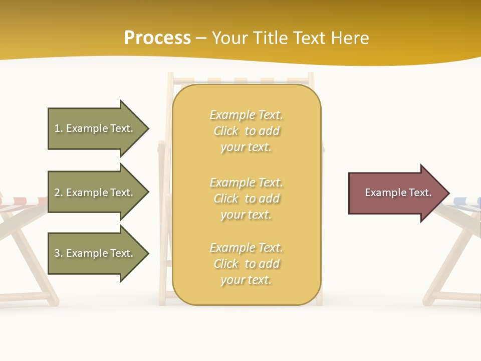 Resort Sun Sand PowerPoint Template