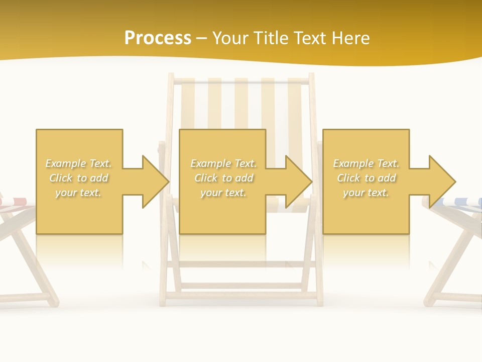 Resort Sun Sand PowerPoint Template