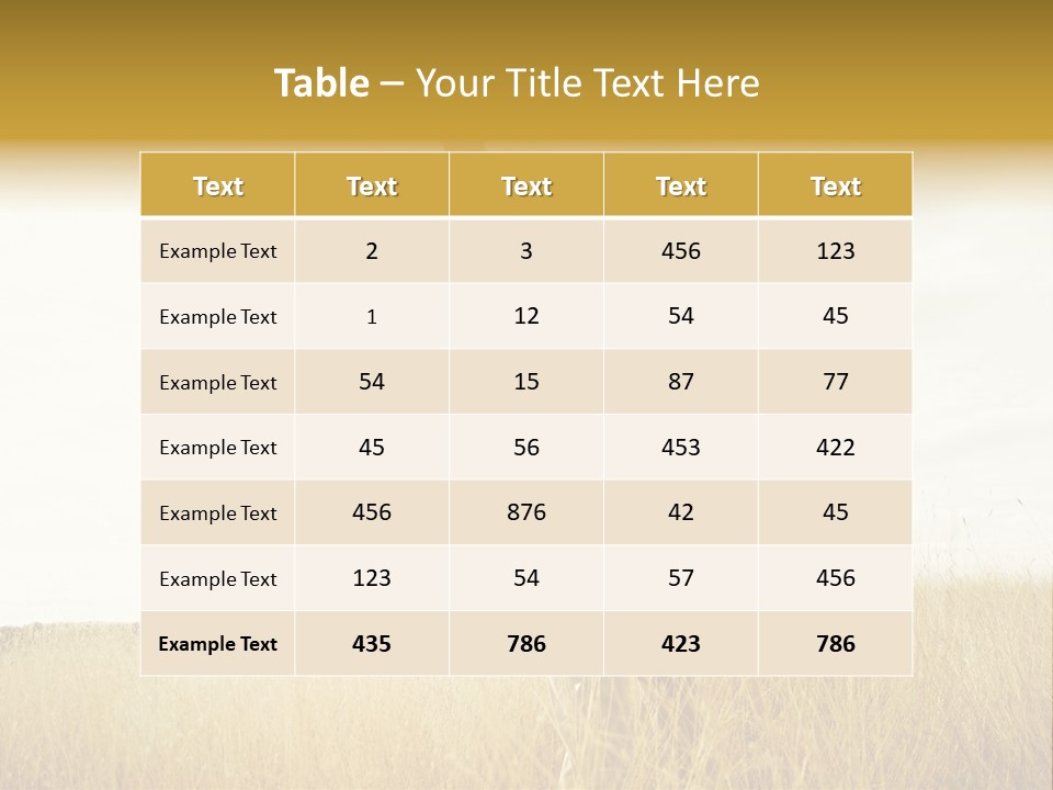 Standing Raised Happiness PowerPoint Template