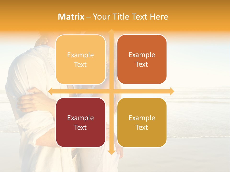 Flirt Kiss Sunny PowerPoint Template