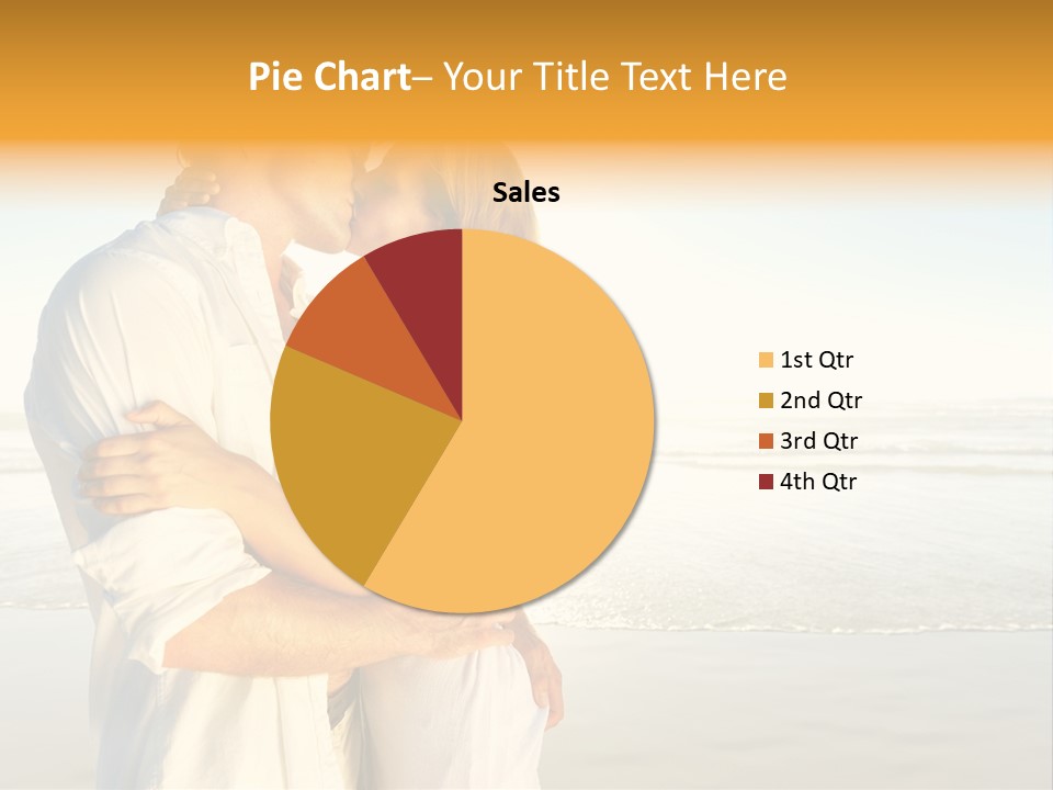 Flirt Kiss Sunny PowerPoint Template