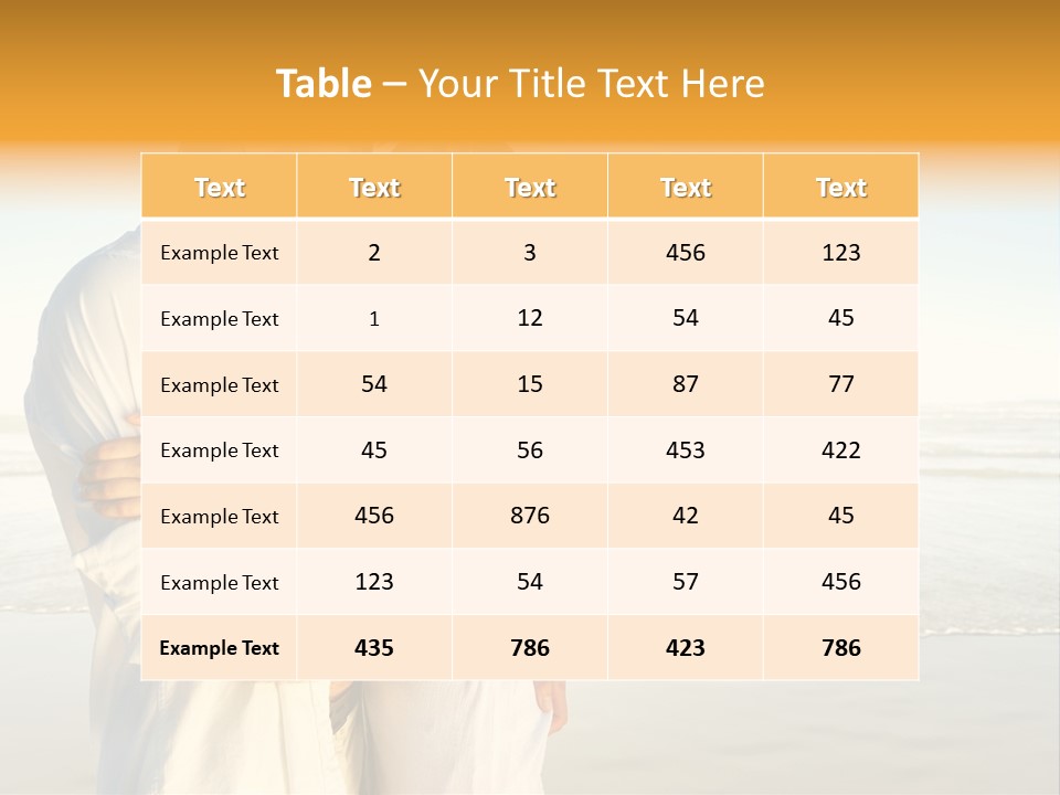 Flirt Kiss Sunny PowerPoint Template