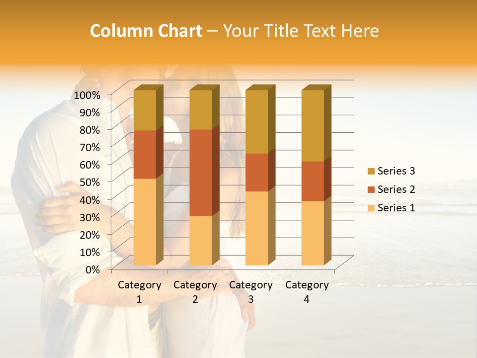 Flirt Kiss Sunny PowerPoint Template