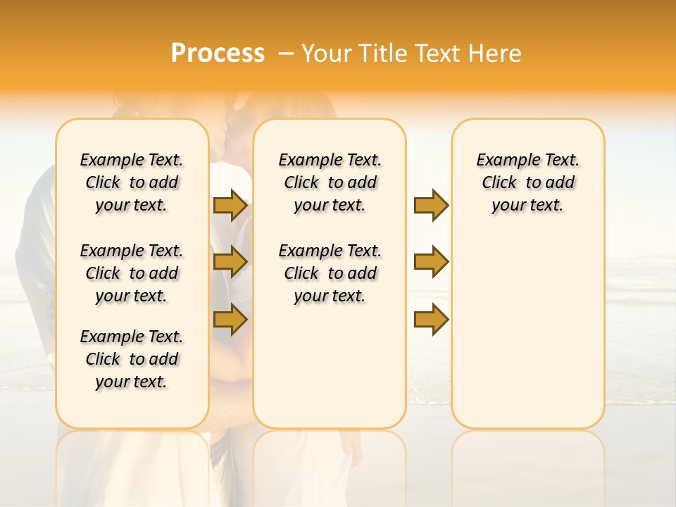 Flirt Kiss Sunny PowerPoint Template