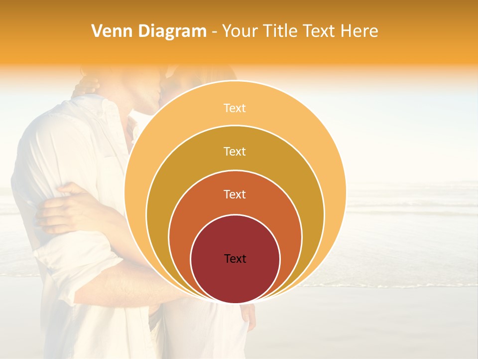 Flirt Kiss Sunny PowerPoint Template