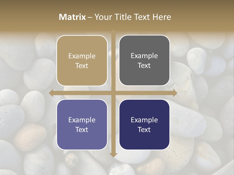 Macro Wallpaper Textured PowerPoint Template