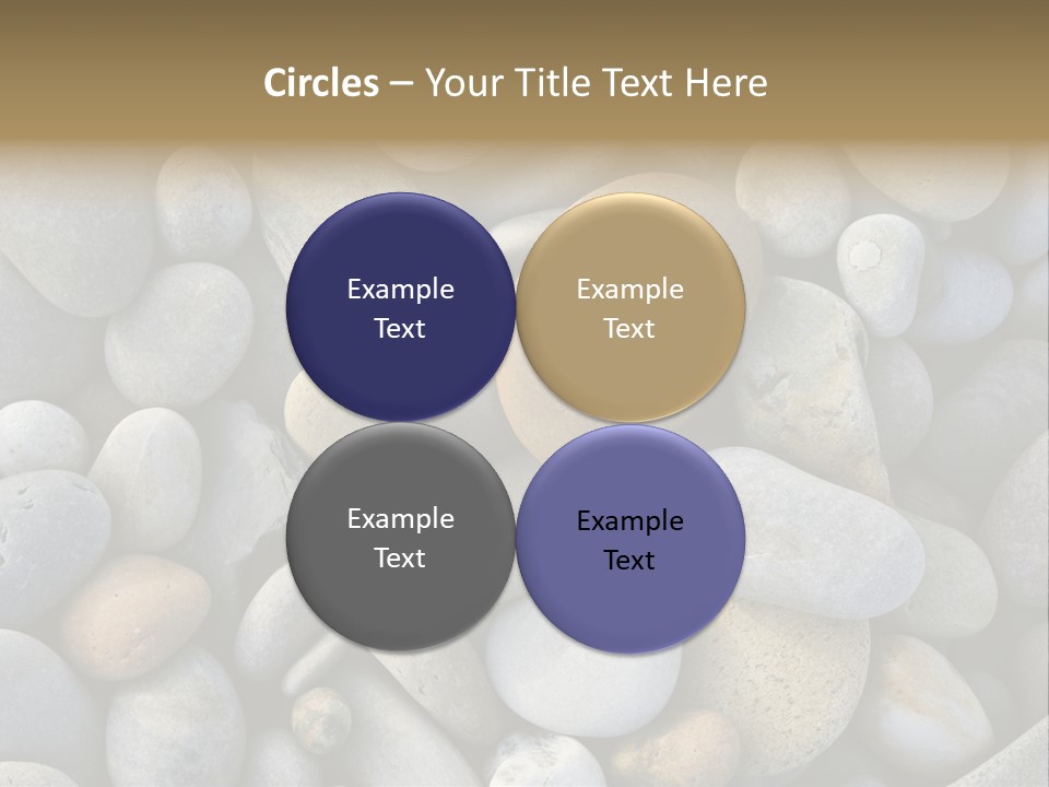 Macro Wallpaper Textured PowerPoint Template