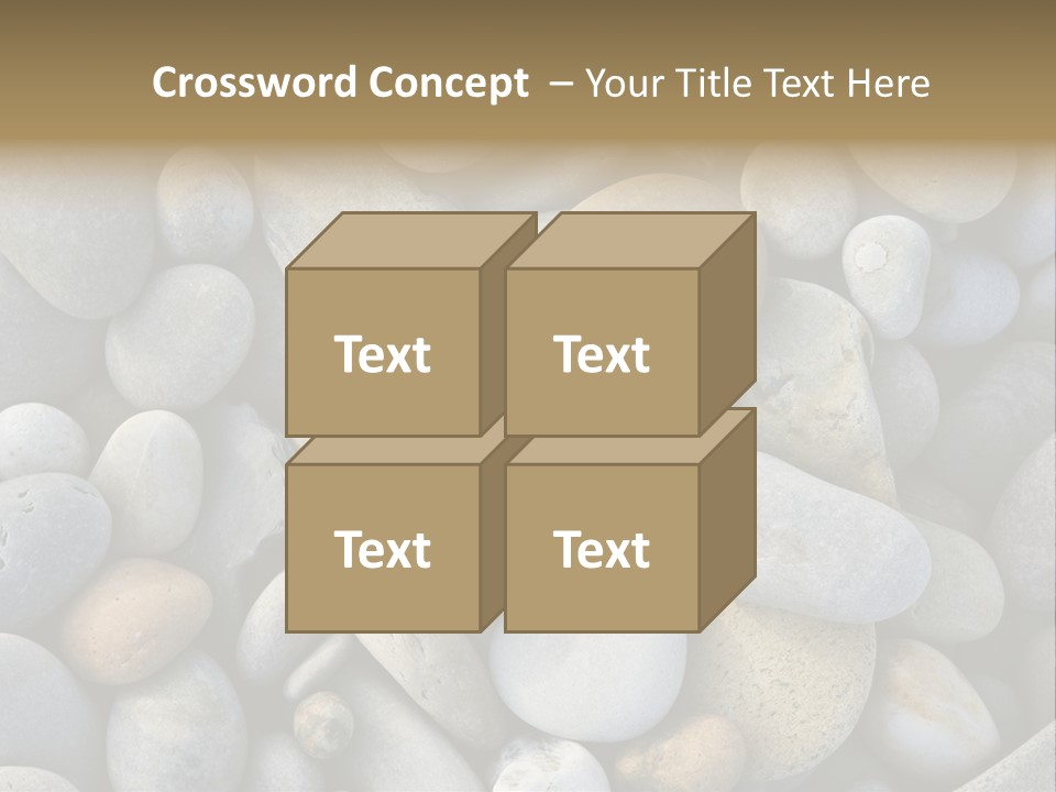 Macro Wallpaper Textured PowerPoint Template