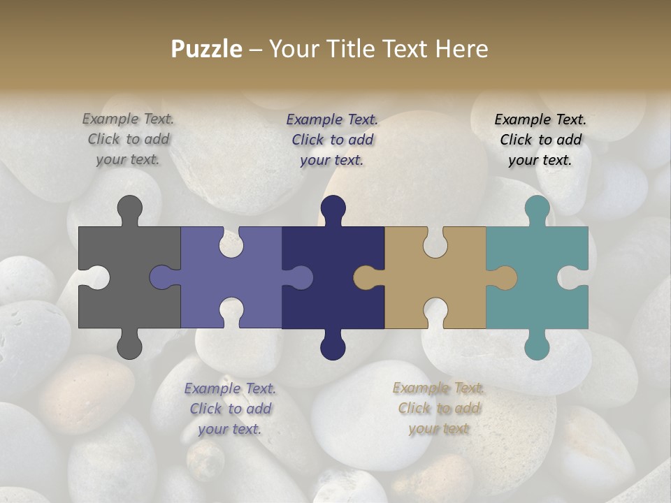 Macro Wallpaper Textured PowerPoint Template