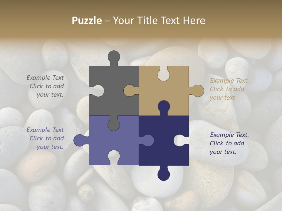 Macro Wallpaper Textured PowerPoint Template