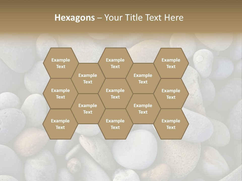 Macro Wallpaper Textured PowerPoint Template