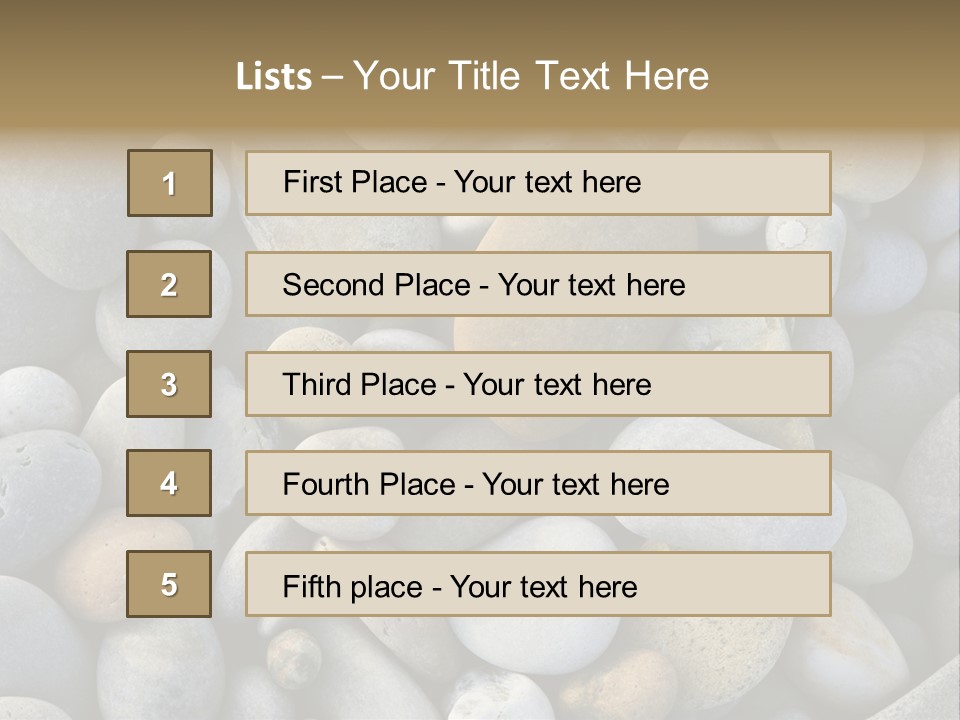 Macro Wallpaper Textured PowerPoint Template