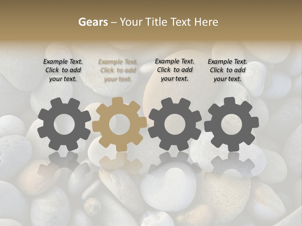 Macro Wallpaper Textured PowerPoint Template