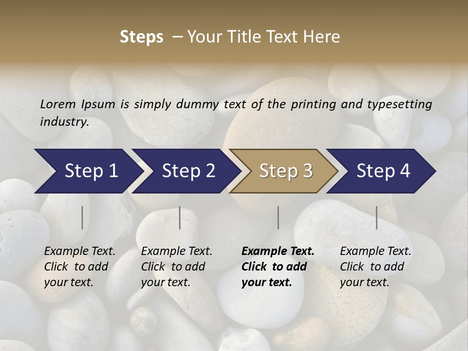 Macro Wallpaper Textured PowerPoint Template