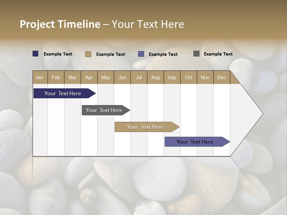 Macro Wallpaper Textured PowerPoint Template