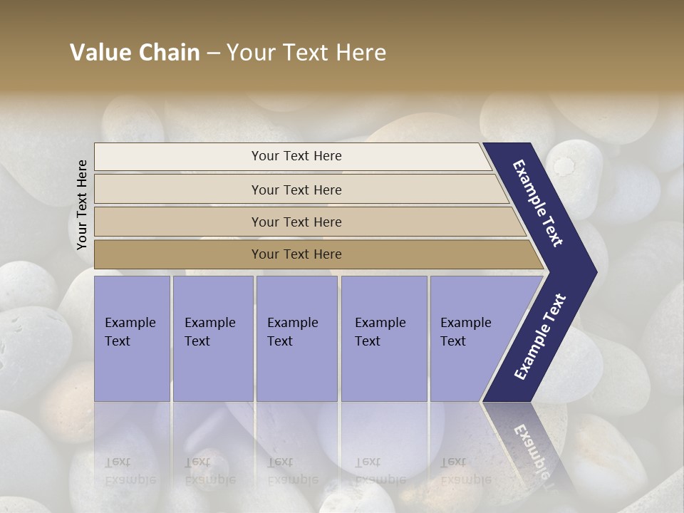 Macro Wallpaper Textured PowerPoint Template