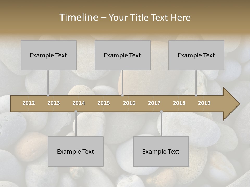 Macro Wallpaper Textured PowerPoint Template