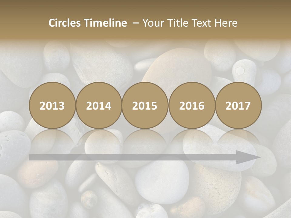 Macro Wallpaper Textured PowerPoint Template