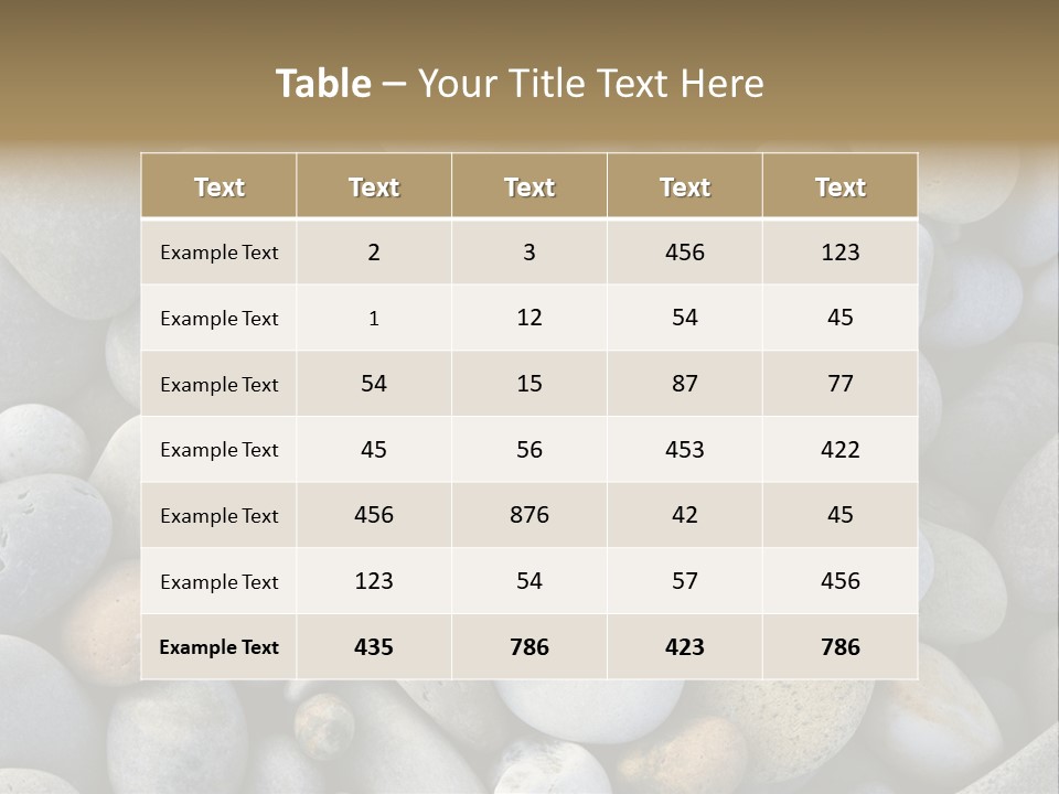 Macro Wallpaper Textured PowerPoint Template