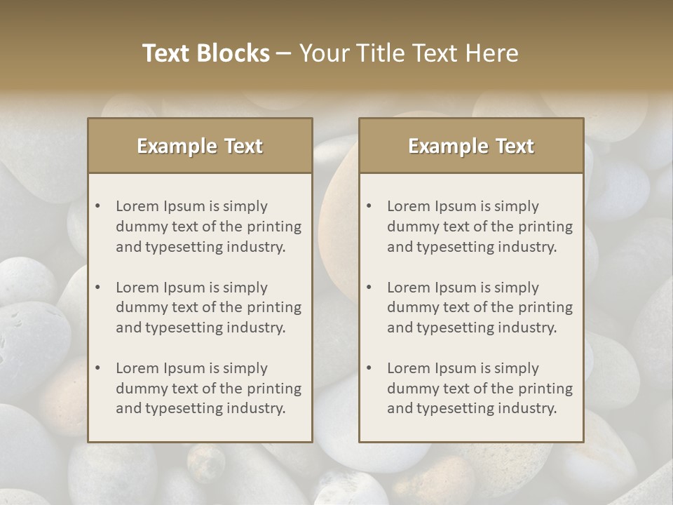 Macro Wallpaper Textured PowerPoint Template