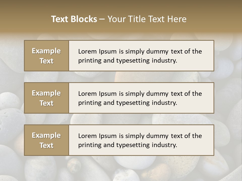 Macro Wallpaper Textured PowerPoint Template