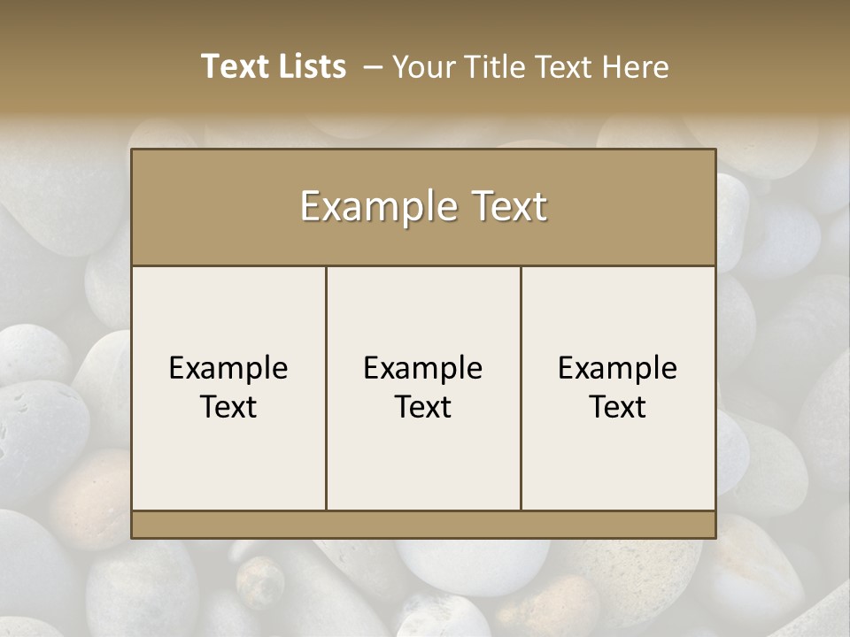 Macro Wallpaper Textured PowerPoint Template