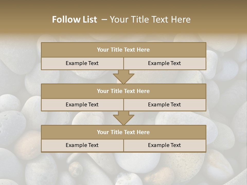 Macro Wallpaper Textured PowerPoint Template