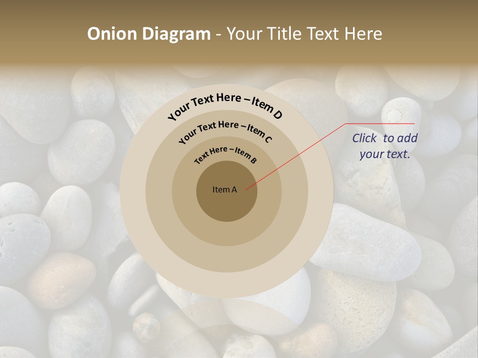 Macro Wallpaper Textured PowerPoint Template