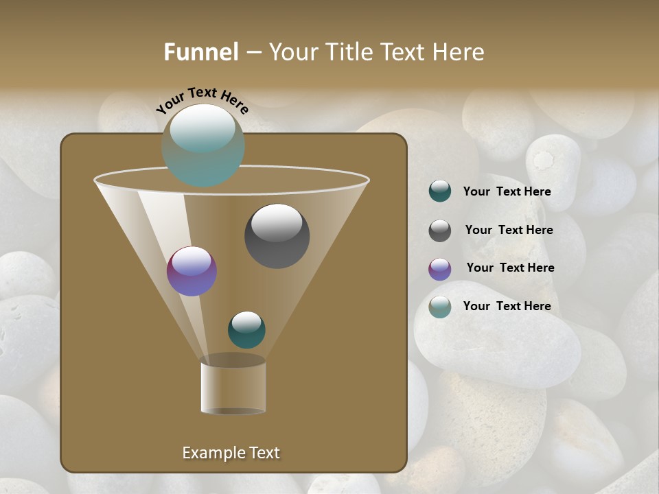 Macro Wallpaper Textured PowerPoint Template