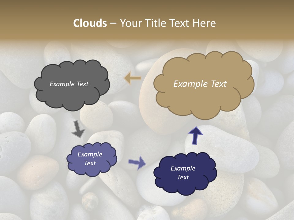 Macro Wallpaper Textured PowerPoint Template