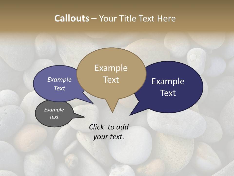 Macro Wallpaper Textured PowerPoint Template