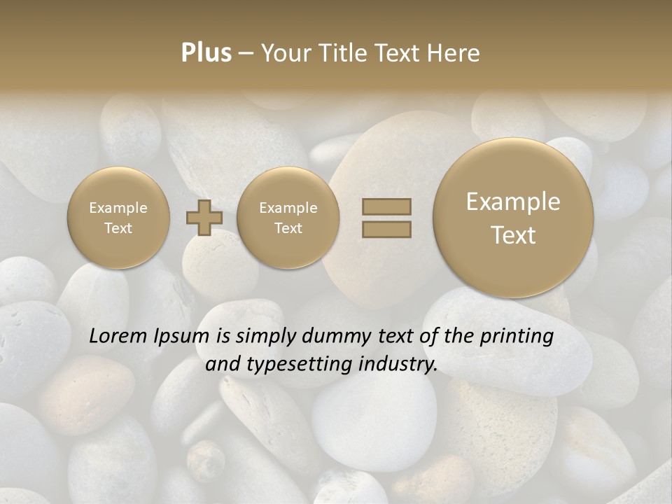 Macro Wallpaper Textured PowerPoint Template